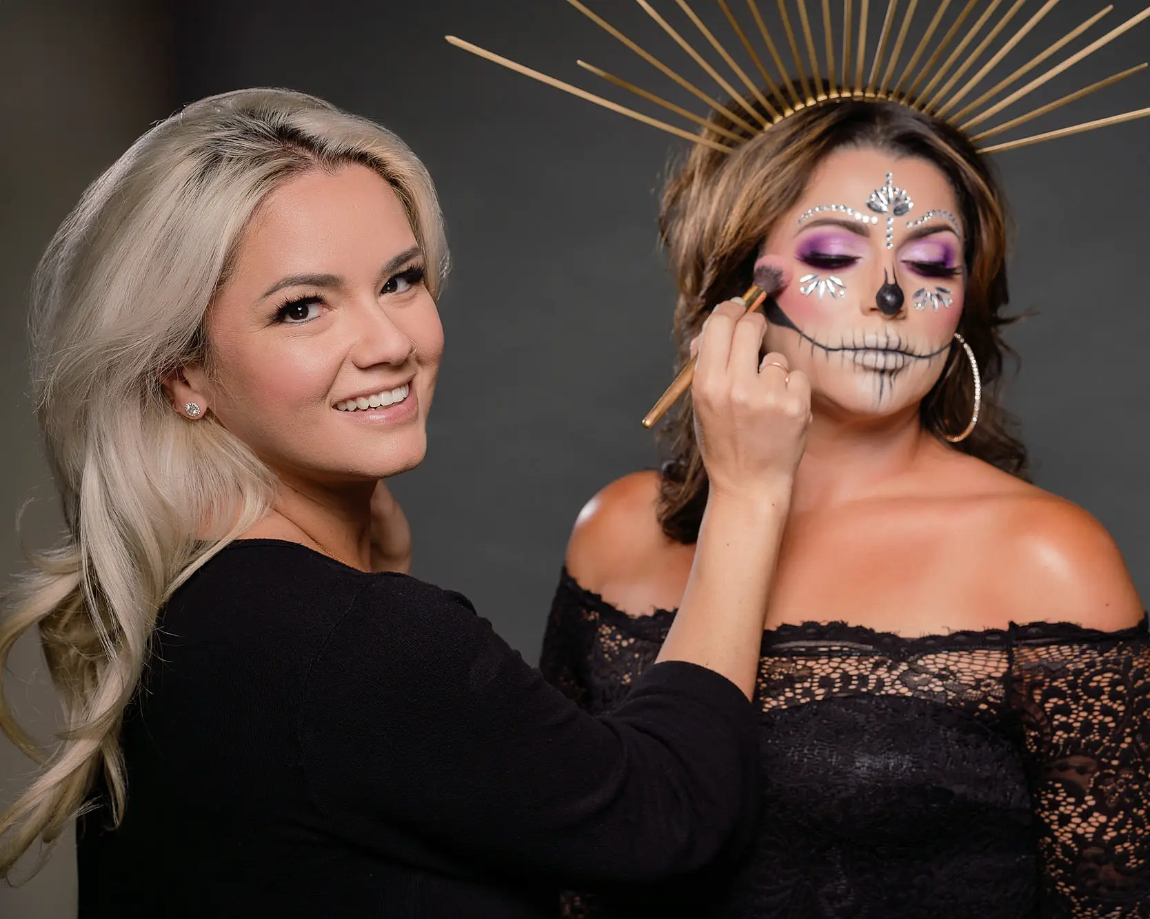 Marci Madla Behind-the-Scenes Dia De Los Muertos