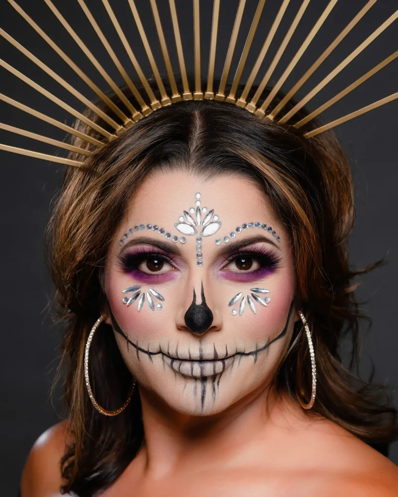 Sugar Skull Makeup Dia de Los Muertos